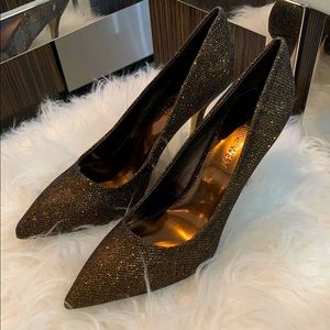 NINE WEST SPARKLY HEELS size 9 new